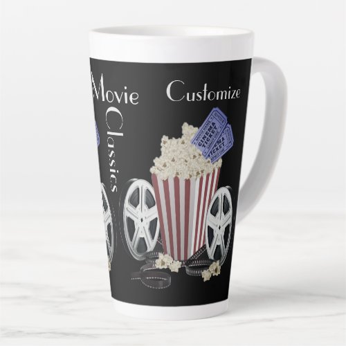 Personalized Movie Classics Latte Mug