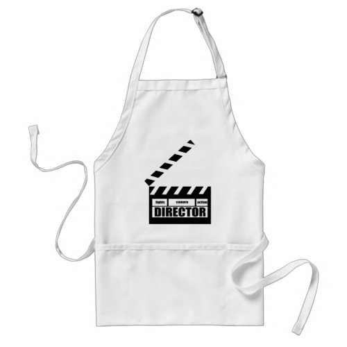 Personalized Movie Director Clapboard Gift Adult Apron