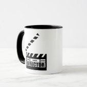 Personalized Movie Director Clapboard Gift Mug (Front Left)