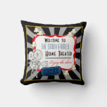 Personalized Movie Theater Cinema Pillow at Zazzle