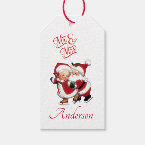 Personalized Mr And Mrs Christmas Gift Tags