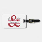 Personalized Mr and Mrs Newly Weds Monogram