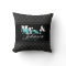Personalized Mr and Mrs throw pillow for newlyweds