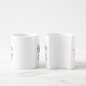 Personalized Mr. and Mrs. Wedding Gifts Coffee Mug Set (Side)