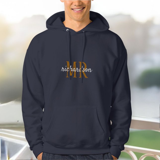 Personalized Mr&Mrs family name hoodie (Creator Uploaded)