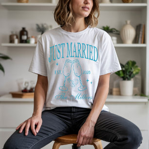 Personalized Mr. & Mrs Shirts, Newlyweds Shirt