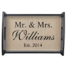 Personalized Mr. & Mrs. Wedding