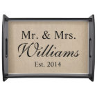 Personalized Mr. & Mrs. Wedding