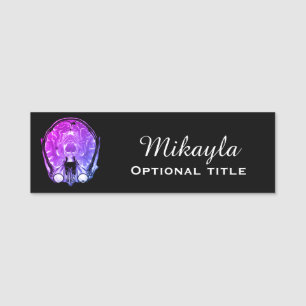 Personalized MRI Brain Scan Name Tag