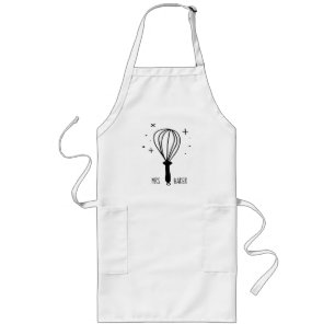 Personalized Mrs. Baker Long Apron