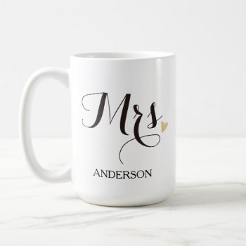Personalized Mrs. Future Mrs. Coffee Mug by Precious_Presents at Zazzle