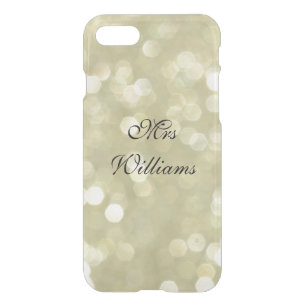 Personalized Mrs Gold iPhone 7 Case