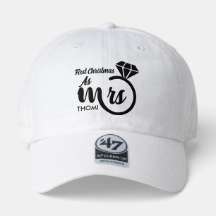 personalized Mrs script Ring Text Name 47 Brand Hat