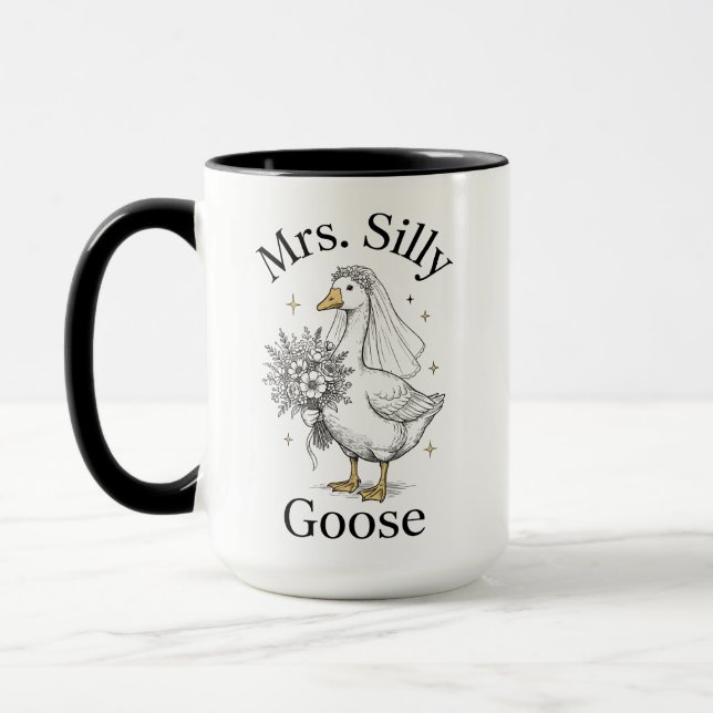 Personalized Mrs. Silly Goose Mug (Left)