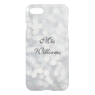 Personalized Mrs Silver iPhone 7 Case