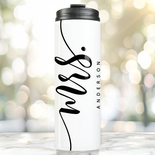 Personalized Mrs Thermal Tumbler