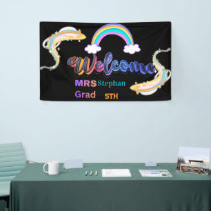 Personalized Mrs Welcome Sign Custom Teacher Cla