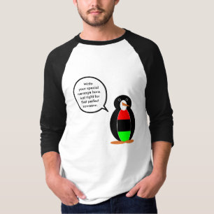 Personalized Ms Penguin African Diaspora Talking T-Shirt