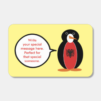 Personalized Ms. Penguin Albania Matchbox Matchboxes