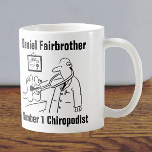Personalized Mug for a Chiropodist