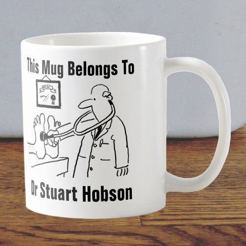 Personalized Mug for a Doctor
