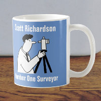 Personalized Mug for a Surveyor