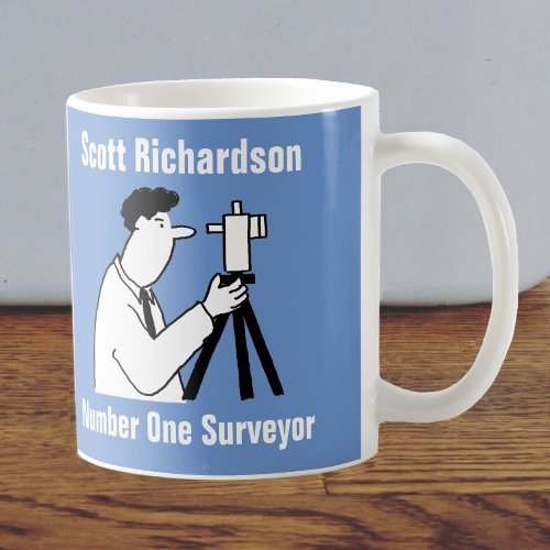 Personalized Mug for a Surveyor