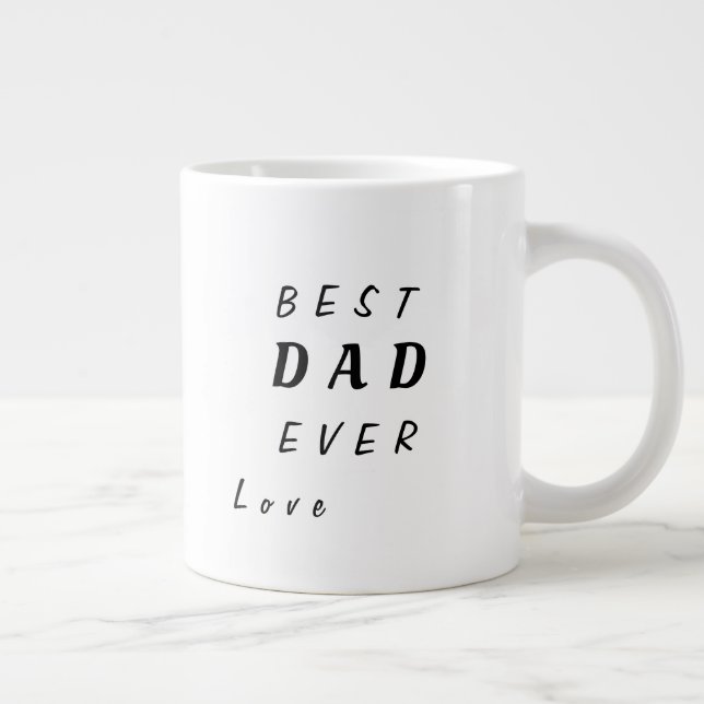 Personalized Mug For Dad - Best Dad Ever (Right)