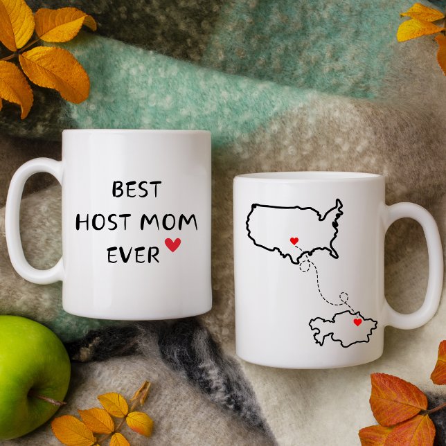 Personalized Mug for Host Mom - Best Host Mom Ever (Creator Uploaded)