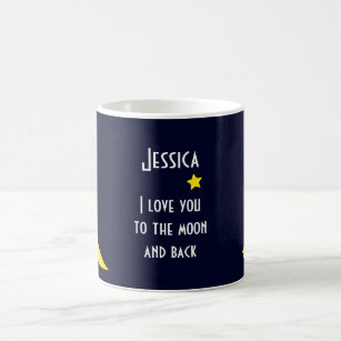 Personalized Mug I Love You to the Moon and Back
