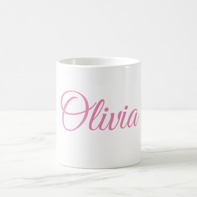 Personalized Mug (Olivia) (Center)