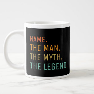 Personalized Mug, The Man The Myth The Legend, Gia Giant Coffee Mug