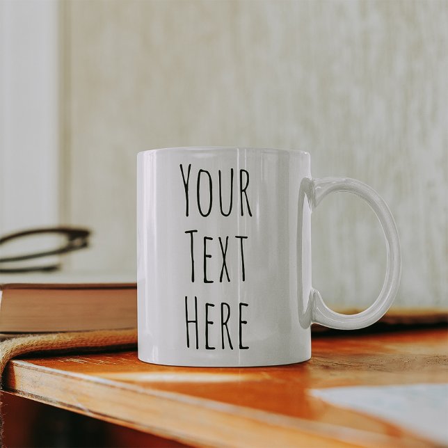 Personalized Mugs | Add Your Own Text (Creator Uploaded)