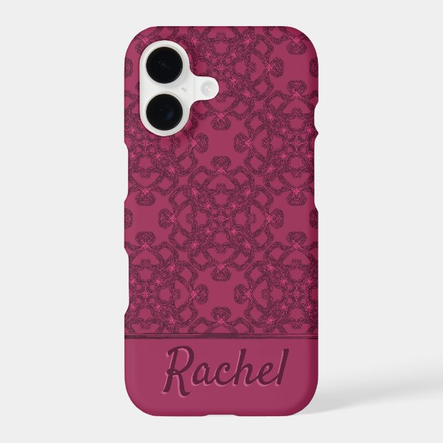 Personalized mulberry pattern Case-Mate iPhone case (Back)