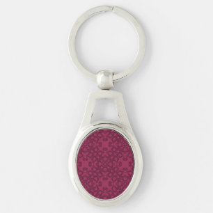 Personalized Mulberry Pattern Keychain