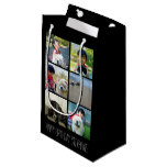 Personalized Multi-Photo Mosaic Picture Collage Small Gift Bag