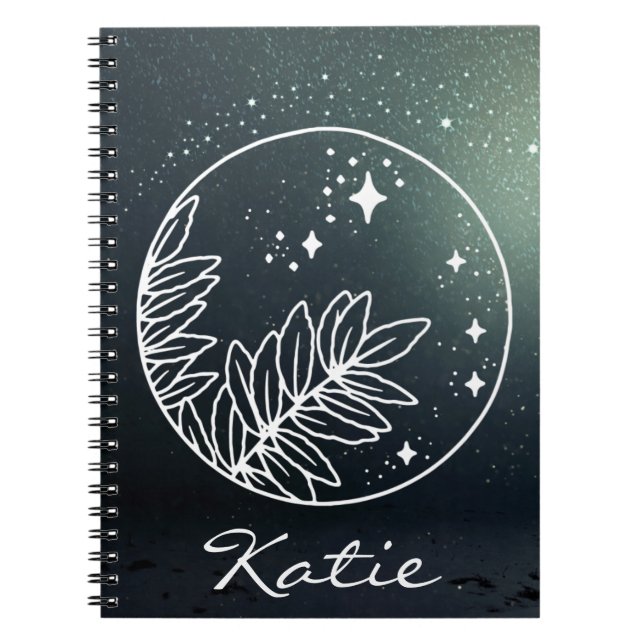 Personalized Multi Purpose Spiral Photo Notebook (Front)