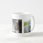 Personalized Multiple Pet Photo Mug (Front Right)