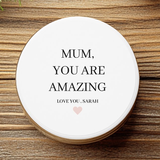 "Personalized MUM You Are Amazing Gift  Mini Candle Favors (Creator Uploaded)