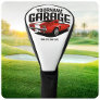 Personalized Muscle Car 1967 Red Fastback Garage  Golf Head Cover