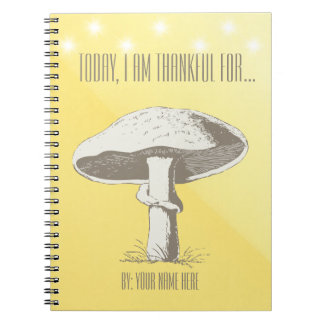 Personalized Mushroom Journal