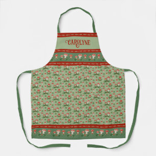 Personalized Mushrooms Apron