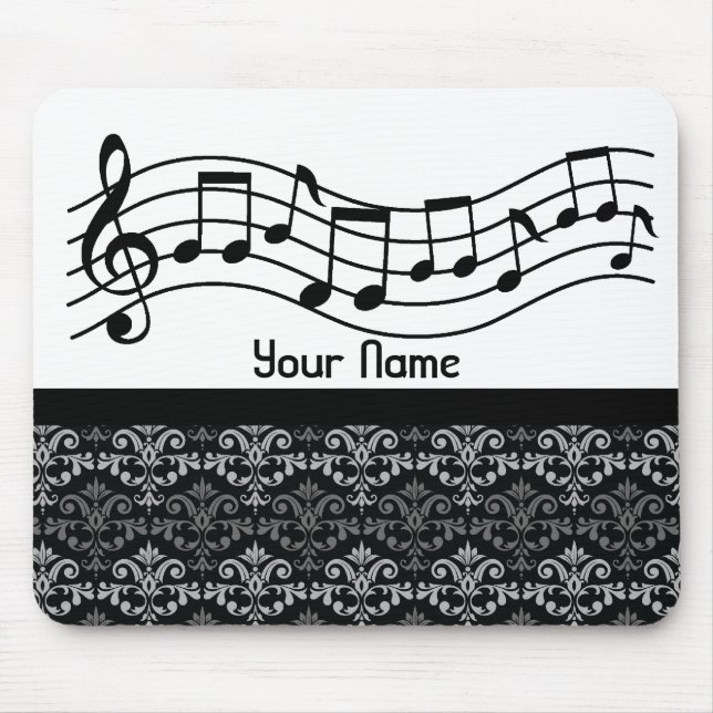 Personalized Music Band Choir Orchestra Gift Mouse Pad (Front)