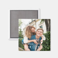 Personalized Music Custom Photo Fridge Him Her