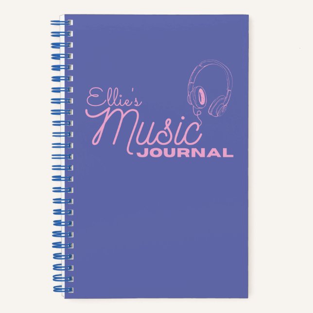 Personalized Music Journal (Front)