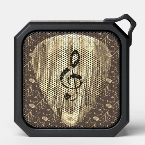 Personalized Music Note Guitar Pick  Bluetooth Speaker