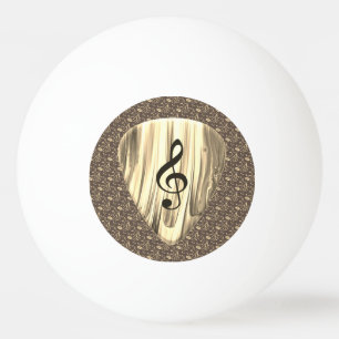 Personalized Music Note Guitar Pick Ping Pong Ball