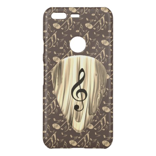 Personalized Music Note Guitar Pick  Uncommon Google Pixel Case