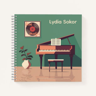 Personalized Music Notebook