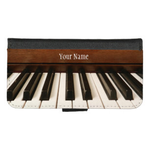 Personalized Music Piano Wallet Phone Case